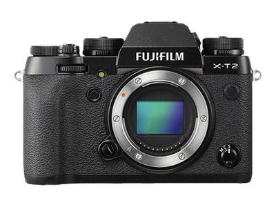 Fujifilm X-T2 - Cámara digital - Sin espejo - 24,3 MP - APS-C - 4K/30 fps - Cuerpo solo - Wi-Fi - Negro