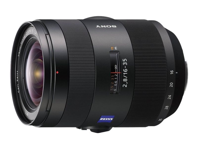 Sony SAL1635Z Zoom Lens - 16-35mm f/2.8 Vario-Sonnar T* - Sony A Mount - For NXCAM NEXEA50, NEX-EA50, FS100; XDCAM PXW-FS5, FS5K, FS7, FS7K; DSLR-A100; a7; a7R IV