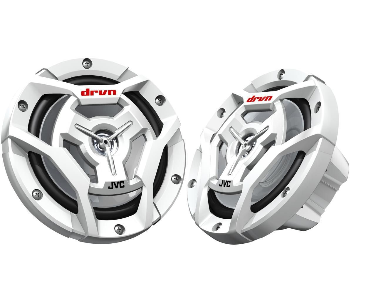 JVC CS-DR6201MW - Haut-parleurs - pour usage marin - 50 watt - 2 voies - coaxial - 6.5" - blanc