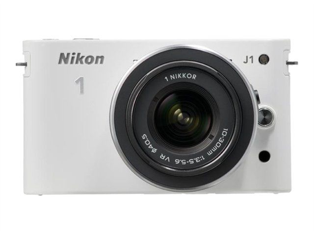 Nikon 1 J1 Hybrid Camera - 10.1MP with 1 NIKKOR VR Lenses (10-30mm and 30-110mm)