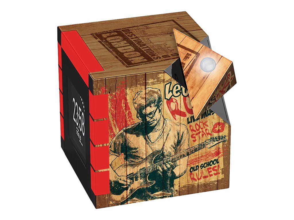 BigBen RR70 Rock Wood Radio Alarm Clock