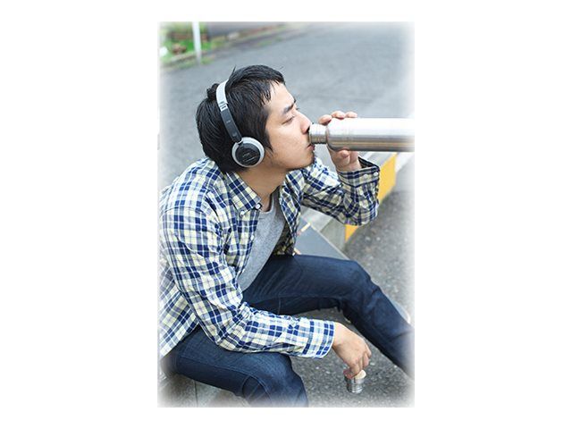 Imation Corp. TDK ST 100 Headphones - Circum-aural, Wired, 3.5mm Jack, Black