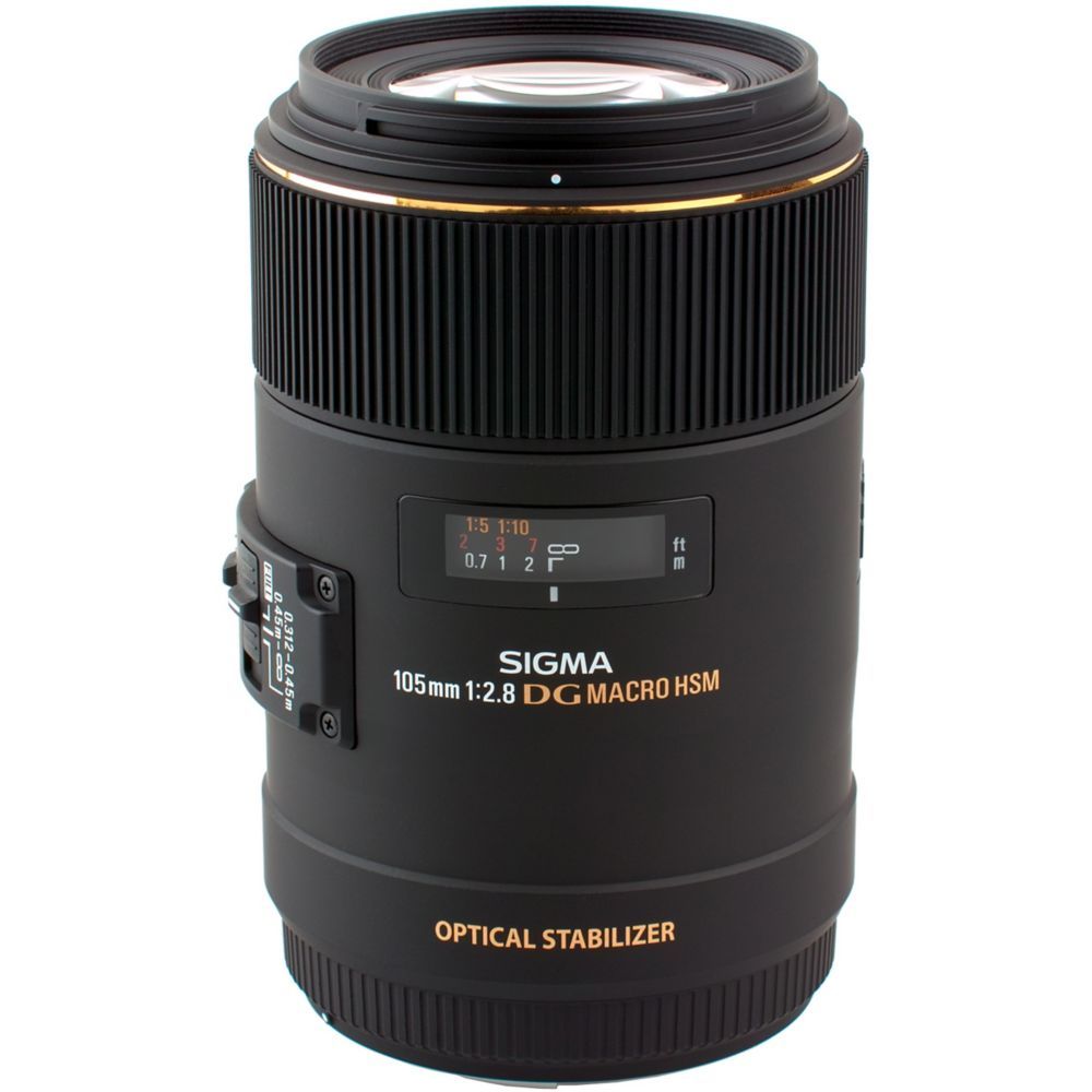 Sigma EX Macro Lens - 105mm f/2.8 DG OS HSM - Canon EF