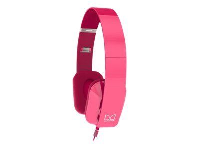 Auriculares estéreo Nokia Purity por Monster WH-930 - Auriculares con cable, tipo diadema, color fucsia