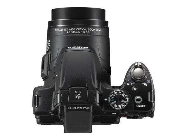Nikon Coolpix P510 16MP Bridge Camera - Black
