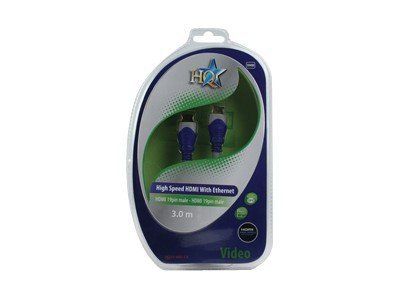 Nedis HQ Standard HDMI High Speed Cable with Ethernet - 3m