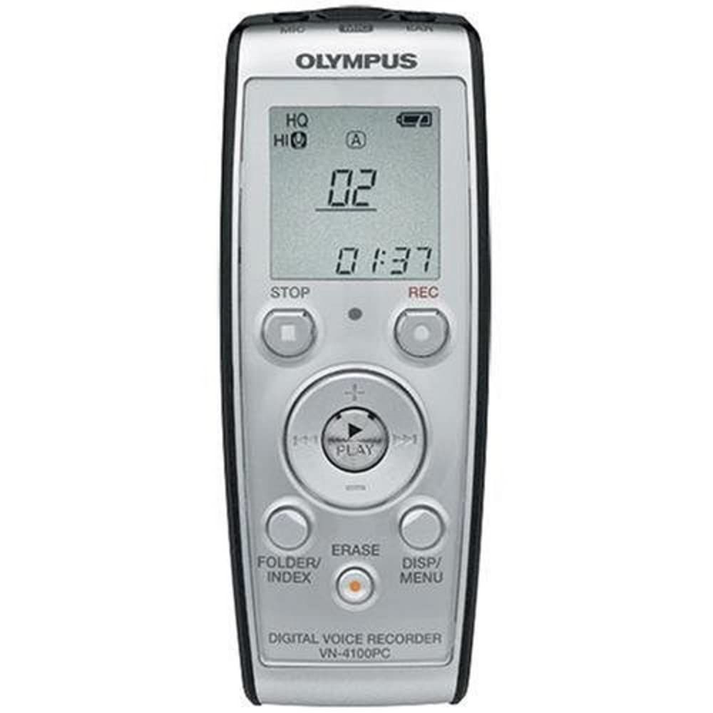 Olympus VN-4100PC Digital Voice Recorder 256MB Black/Silver