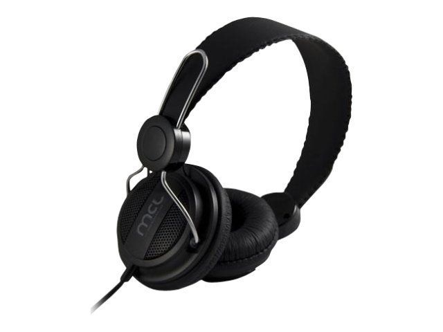 MCL Samar CSQ-HEAD/NZ Headphones - Circum-aural Wired Earbuds with 3.5mm Jack - Black