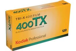 Kodak Tri-X 400 ISO Black and White Film, 120 (6 cm) - 5 Rolls