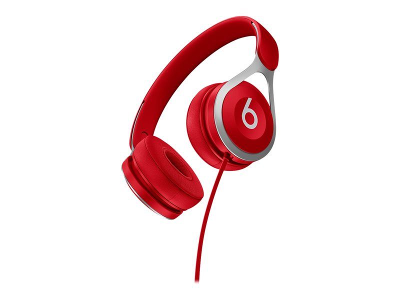 Apple Beats EP Headphones with Microphone - Over Ear - Wired - 3.5mm Jack - Red