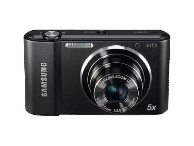 Samsung Compact Camera - 16.1MP - 720p - 5x Optical Zoom - Black