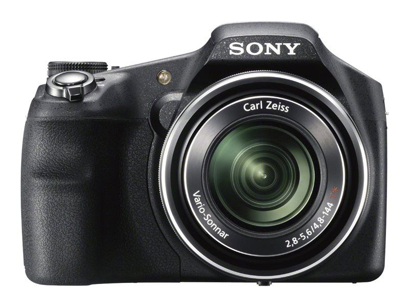 Sony HX200V Compact Camera - Digital Camera - 18.2 MP - 30x Optical Zoom - Carl Zeiss - Black