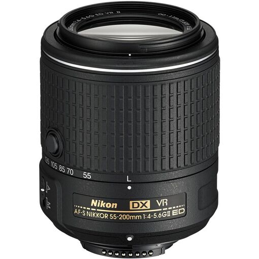 Nikon Nikkor 55-200mm f/4.5-5.6G ED DX Lens