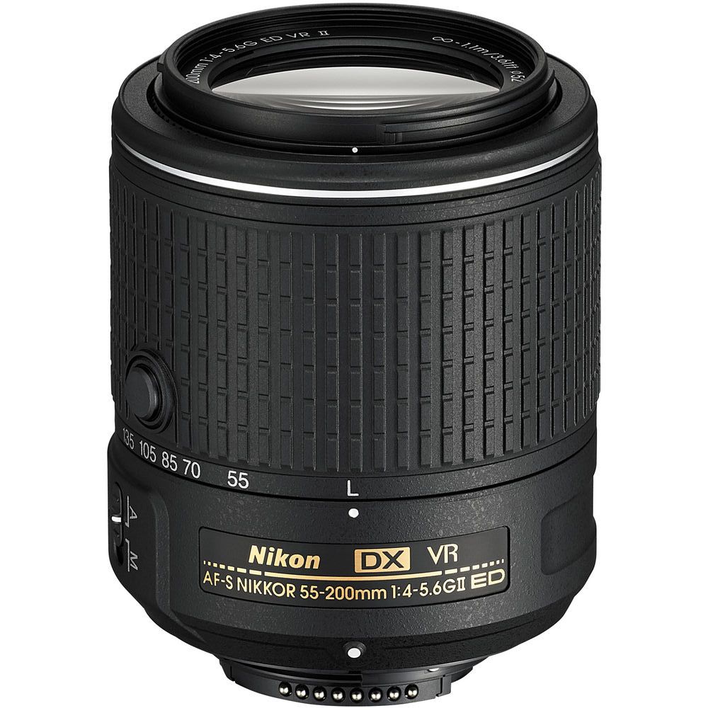Nikon Nikkor 55-200mm f/4.5-5.6G ED DX Lens