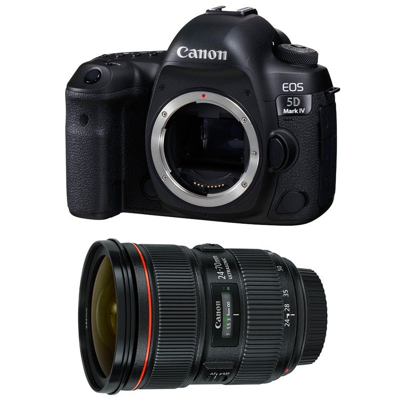 Canon EOS 5D Mark IV + 24-70mm f/2.8L II USM Camera Kit