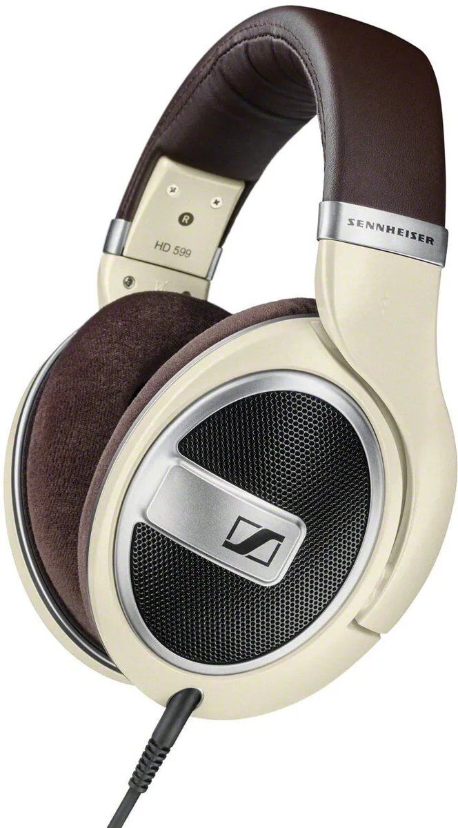 Sennheiser HD 599 - Circum-aural Headphones - Wireless - 3.5mm & 6.35mm Jacks