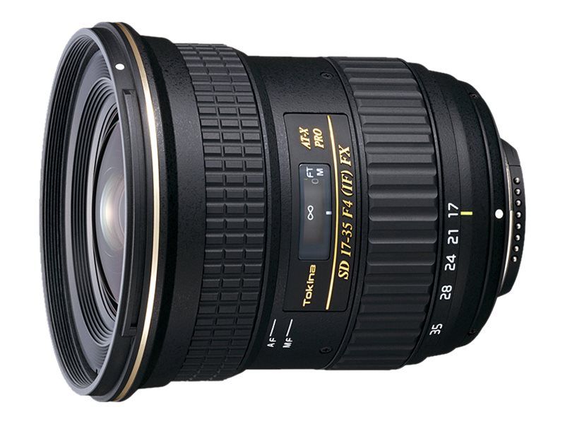 Objectif Tokina AT X - Fonction Zoom - 17 mm - 35 mm - f/4.0 PRO FX - Monture Nikon F