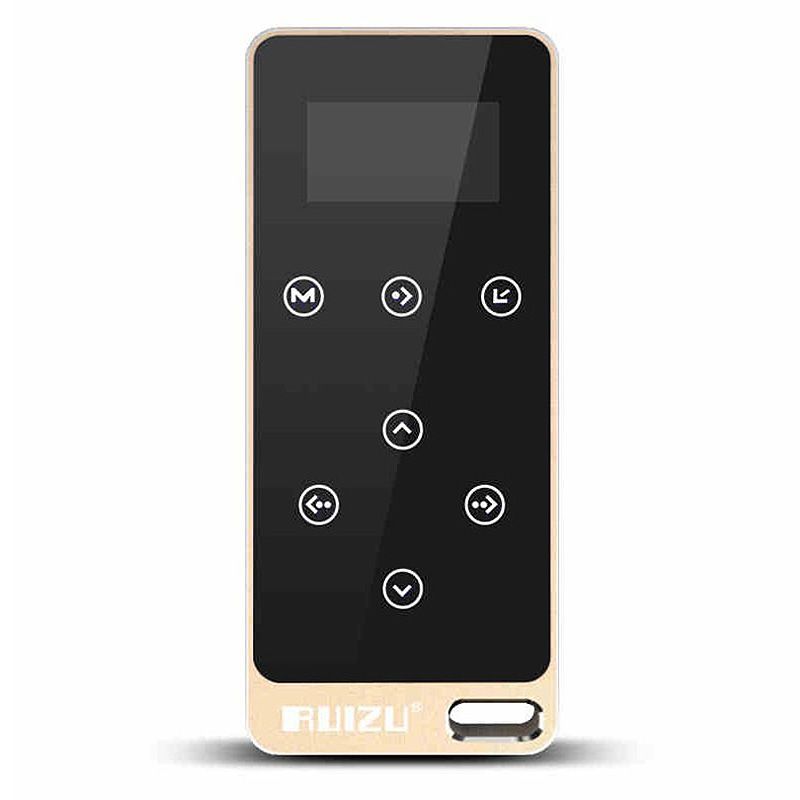 RUIZU X05 Metal MP3 Player 8GB Touch Screen Voice Recorder FM Radio
