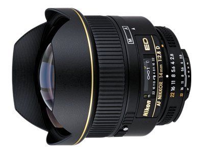 Nikon Nikkor Wide-Angle Lens - 14mm f/2.8 D ED AF - Nikon F Mount