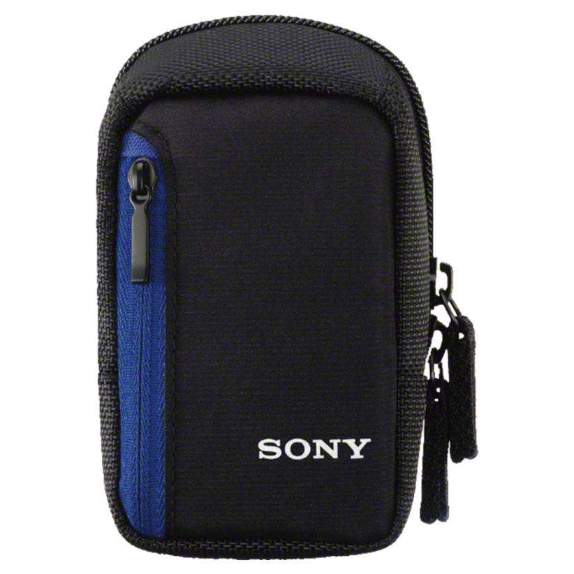Sony LCS-CS2 Compact Case, Black and Blue