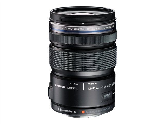 Objectif Olympus M.Zuiko Digital - Zoom 12-50mm f/3.5-6.3 ED EZ - Micro Quatre Tiers