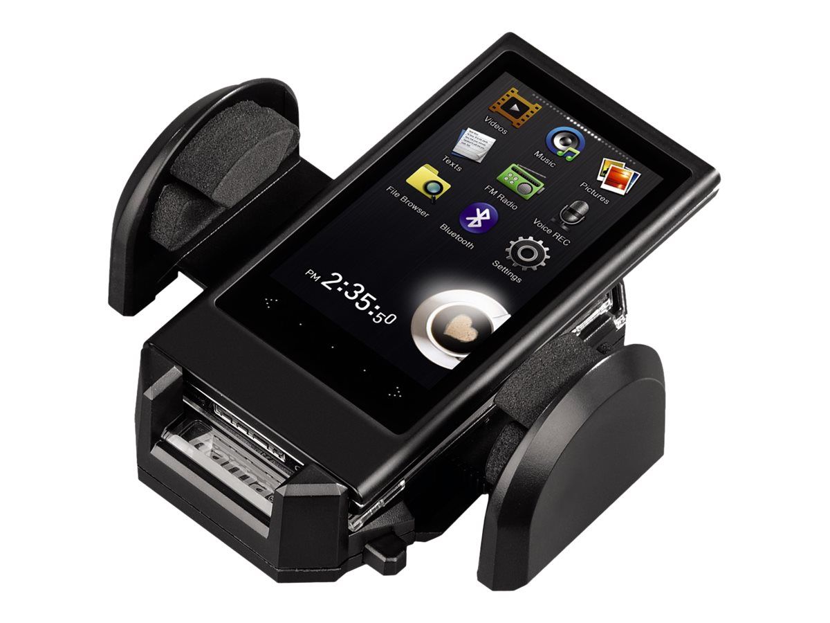 Soporte universal Hama para teléfono móvil - Negro