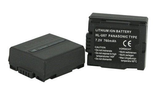 Hähnel HL-U07 Lithium-Ion Battery - 700 mAh - Compatible with Panasonic NV Series Camcorders