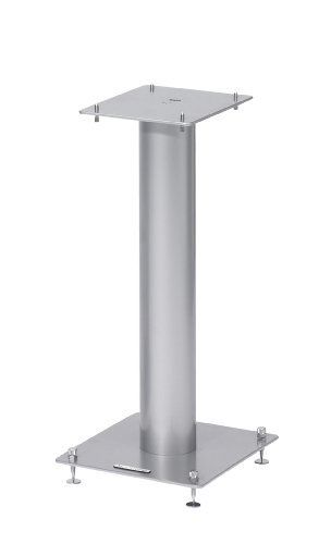 NorStone Stylum - Media Console Stand - Steel Structure - 20 Inch Height - Silver Finish
