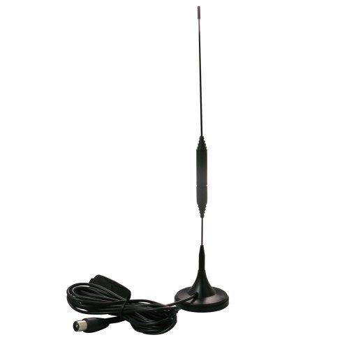 Schwaiger Active DVB-T Antenna with Magnetic Stand - 5V