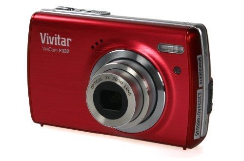 Vivitar F332 Camera Kit - Red
