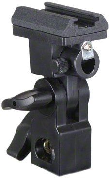 Soporte para flash y paraguas de Walimex para cámara