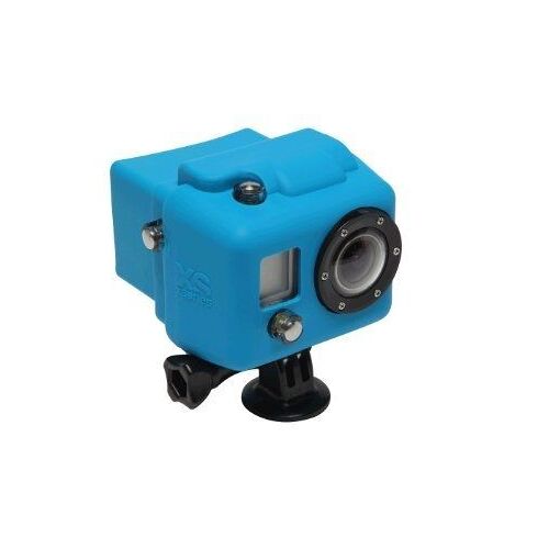 Fundas de silicona Xsories con capucha para cámara - Azul