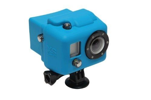 Fundas de silicona Xsories con capucha para cámara - Azul