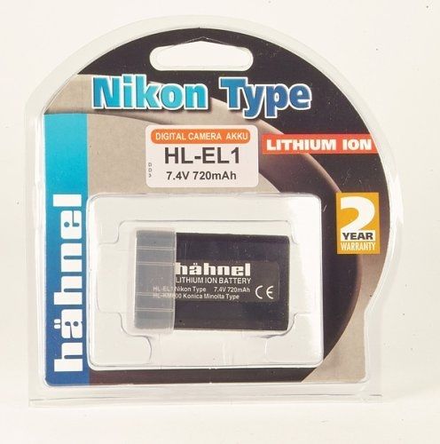 Batería Hahnel equivalente a Nikon EN-EL1 - 7,4 V - 800 mAh