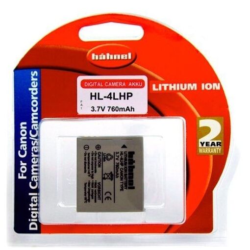 Hahnel Canon NB-4L Equivalent Lithium-Ion Battery - 3.7V - 700mAh
