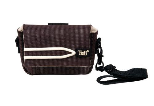 T'NB Moka Digital Camera Pouch - Chocolate/Beige