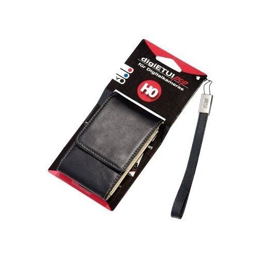 S+M Rehberg - Estuche DigiETUI de cuero rígido con correa para cámara Canon