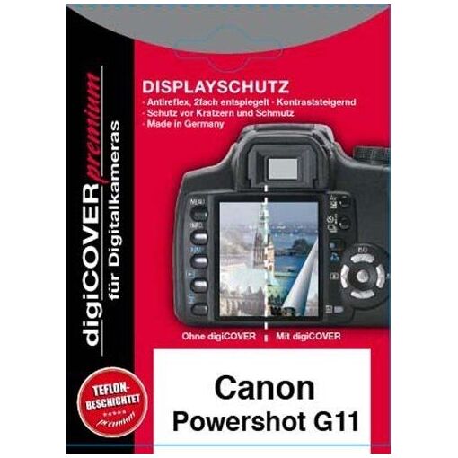 Protection d'écran Digicover Premium pour Canon PowerShot G11
