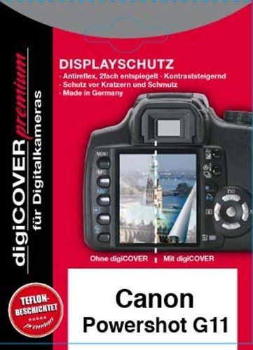 Digicover Premium Screen Protection for Canon PowerShot G11