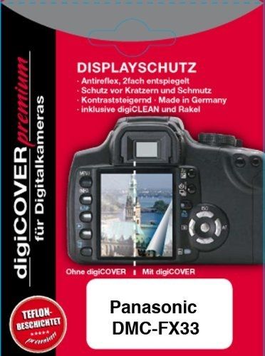 Digicover Premium Screen Protection for Panasonic DMC-FX33