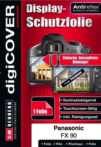 Digicover Screen Protection for Panasonic DMC-FX90 Premium