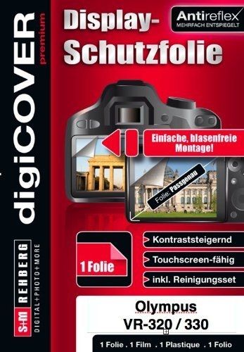 Digicover Screen Protection for Olympus VR-320/330
