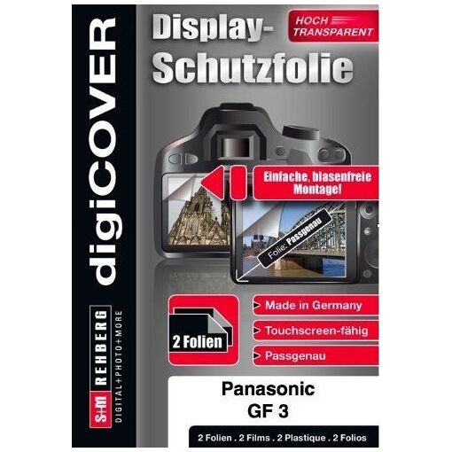 Protection d'écran Digicover pour Panasonic DMC-GF3