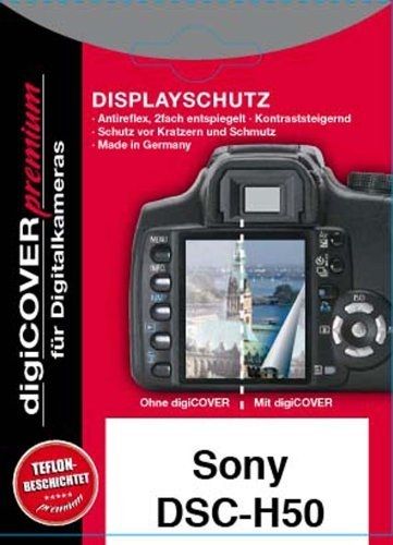 Digicover Premium Screen Protection for Sony DSC-H50