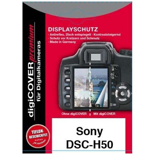 Protection d'écran Digicover Premium pour Sony DSC-H50