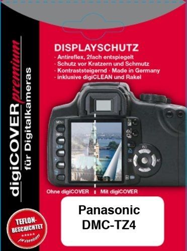 Digicover Premium Screen Protection for Panasonic DMC-TZ4