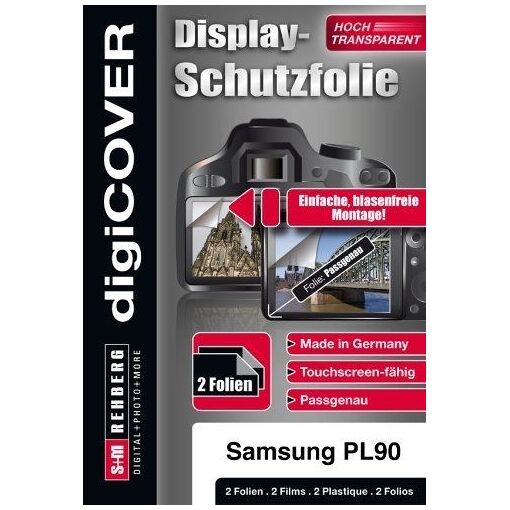 Digicover Screen Protector for Samsung PL90 (B2595)