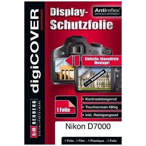 Digicover Premium Screen Protection for Nikon D7000 (N2631)