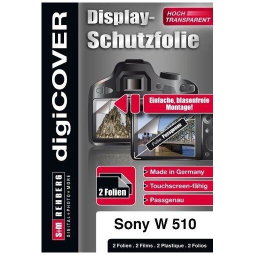 Protector de pantalla Digicover para Sony DSC-W510