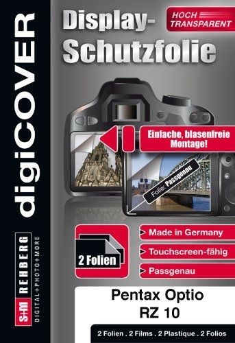 Digicover Screen Protector for Pentax Optio RZ10 (B2624)